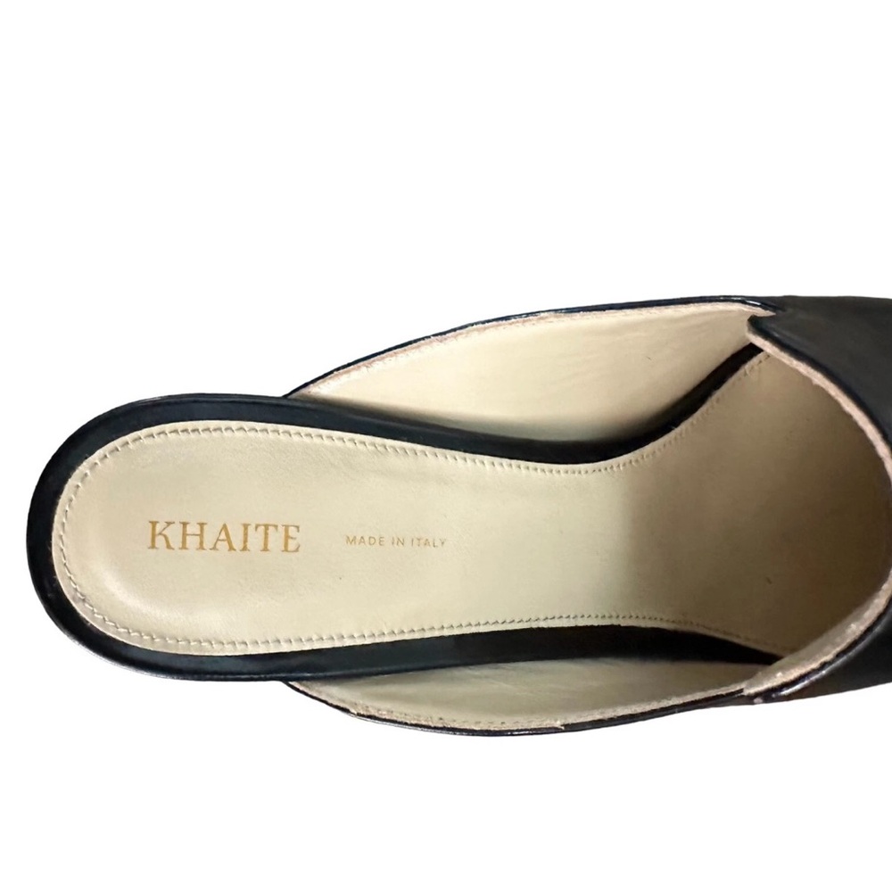 KHAITE The Marfa leather mules Women’s Size 36/6 - Picture 7 of 9